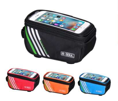 Bicycle Frame Pouch, Bike Phone Mount, Cycling Accessory Storage - available at Sparq Mart