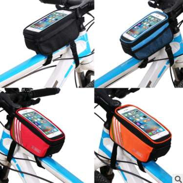 Bicycle Frame Pouch, Bike Phone Mount, Cycling Accessory Storage - available at Sparq Mart