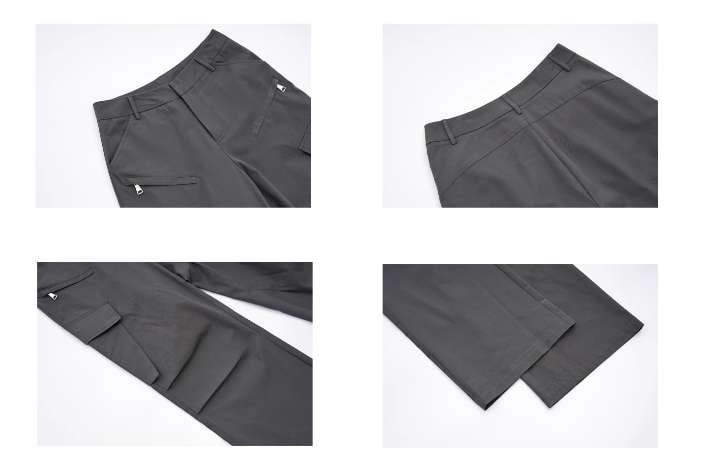 Multi-Pocket Design Pants, Retro Loose Trousers, Women's Cargo Pants - available at Sparq Mart