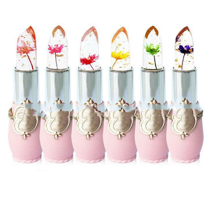 color change lipbalm, flower jelly lipstick, hydrating jelly balm - available at Sparq Mart