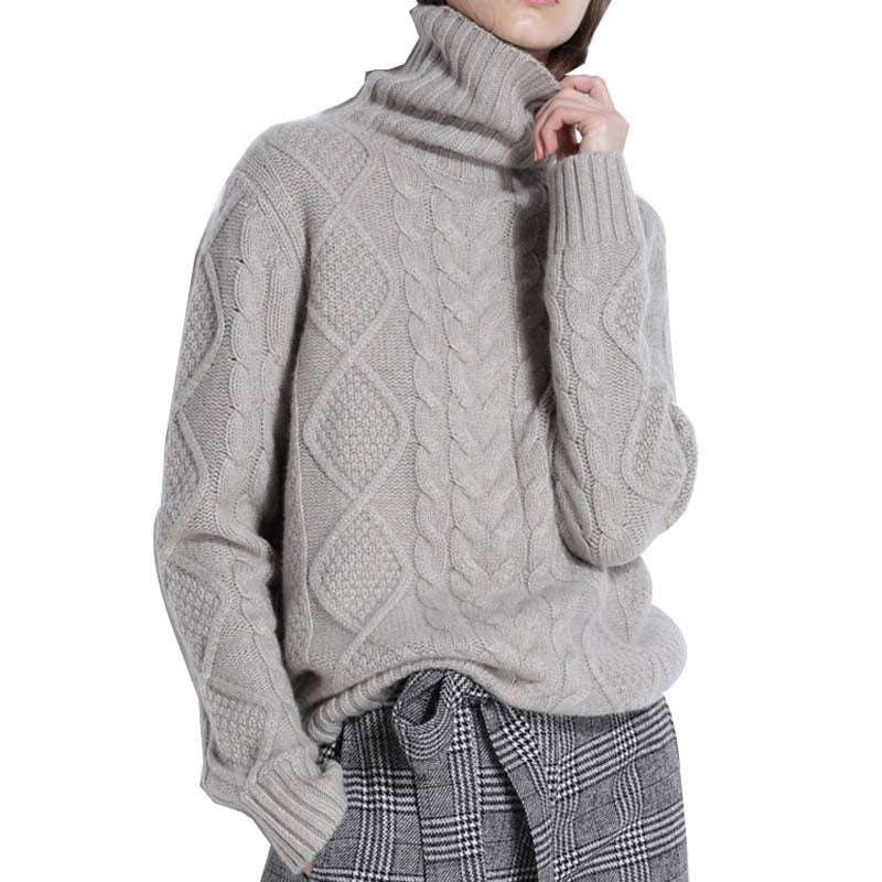 Chic Sweater Outfits, High Neck Sweater, Women's Pullover Tops - available at Sparq Mart