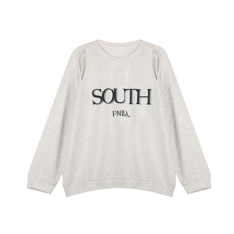 casual chic top, comfy cotton pullover, stylish women's sweater - available at Sparq Mart